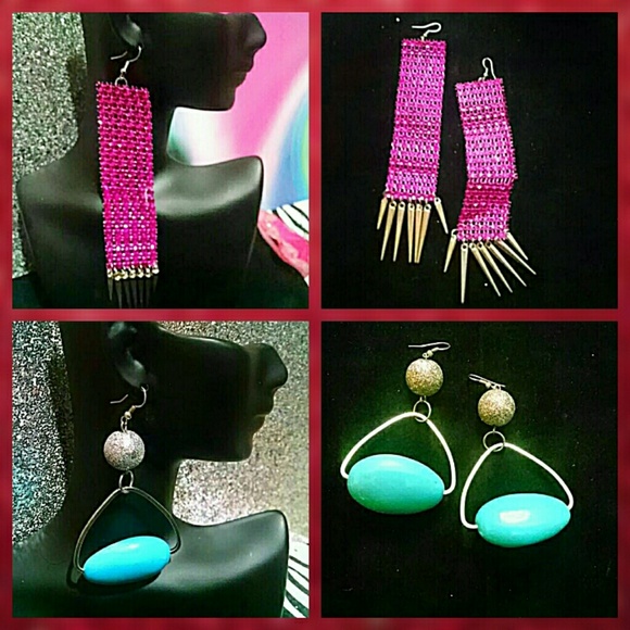 4 Ahhmazing Pairs ofFashion Earrings! - Picture 4 of 4
